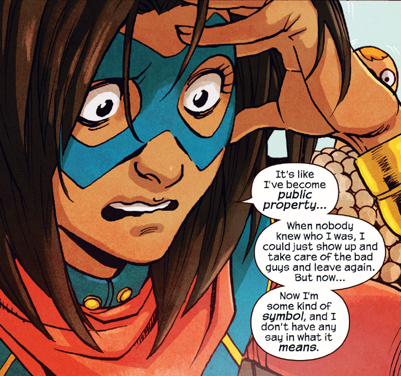 Illustration for article titled Ms. Marvel's First Big Foe As An Avenger? Gentrification.